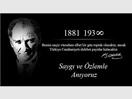 SAYGI,ÖZLEM ve MİNNETLE ANIYORUZ