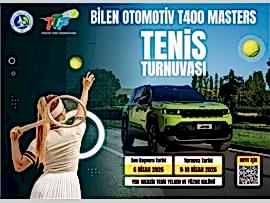 BİLEN OTOMOTİV TTF T400 MASTERS TENİS TURNUVAMIZ SONA ERDİ...