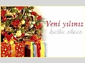 YENİ YILINIZ KUTLU OLSUN.