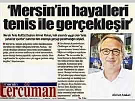 BAŞKANIMIZ SAYIN AHMET ATAKAN'IN BAKI TERCÜMAN GAZETESİ RÖPORTAJI.